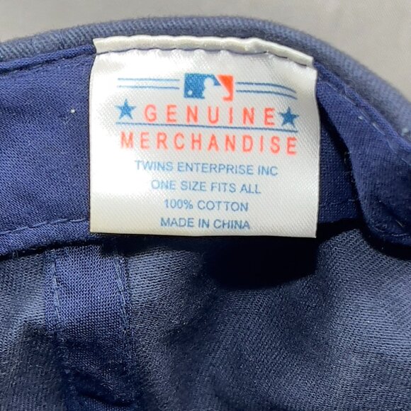 Vtg Twins Enterprise Boston Red Sox MLB Snapback Hat Cap Blue Light up Logo Mens - Picture 10 of 16